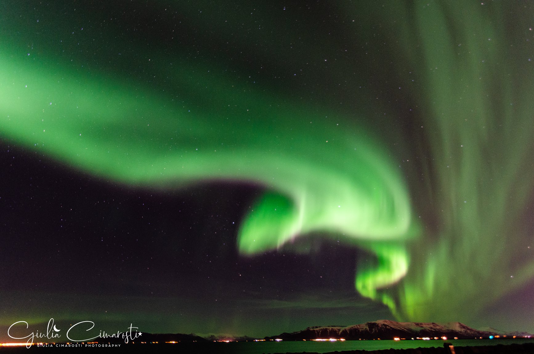 aurora boreale, tour Maurizio Amato