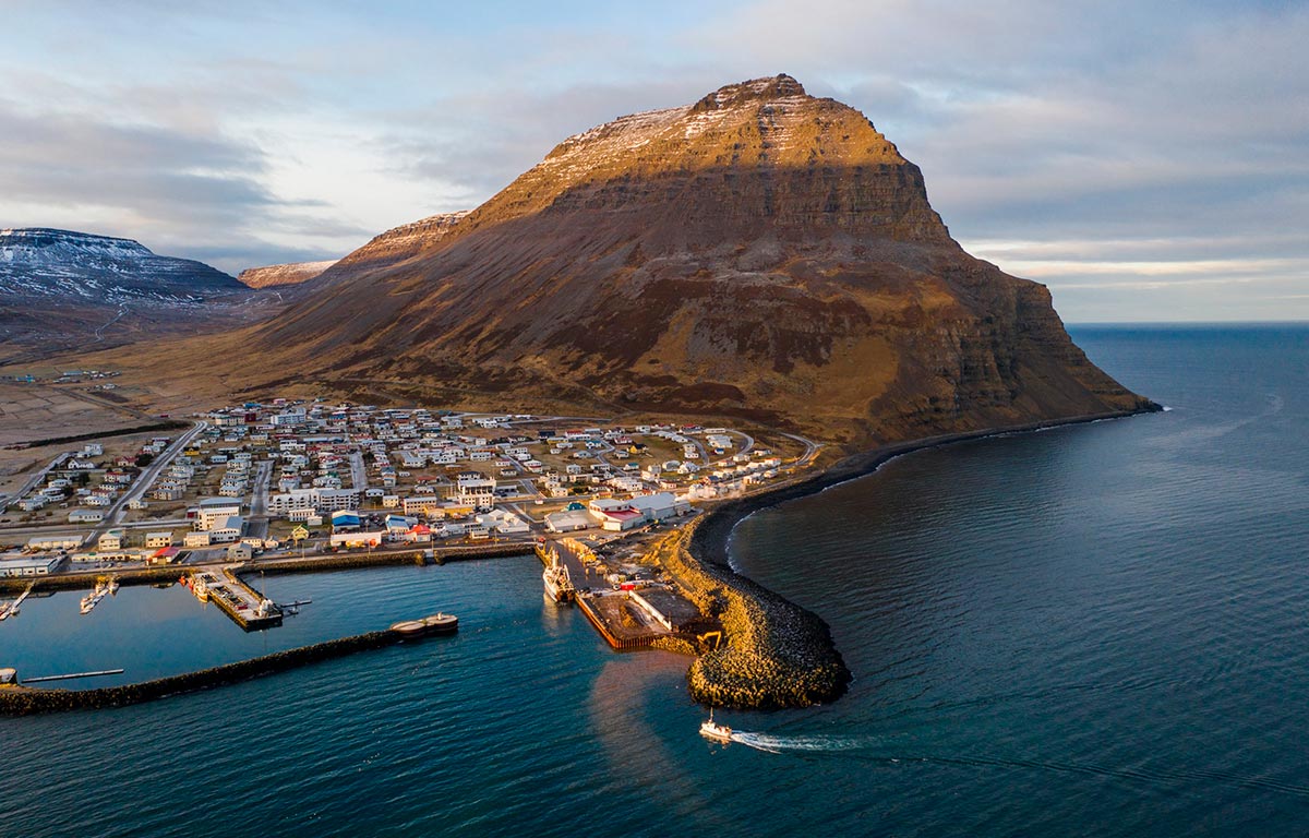 Bolungarvík, Westfjords. Islanda