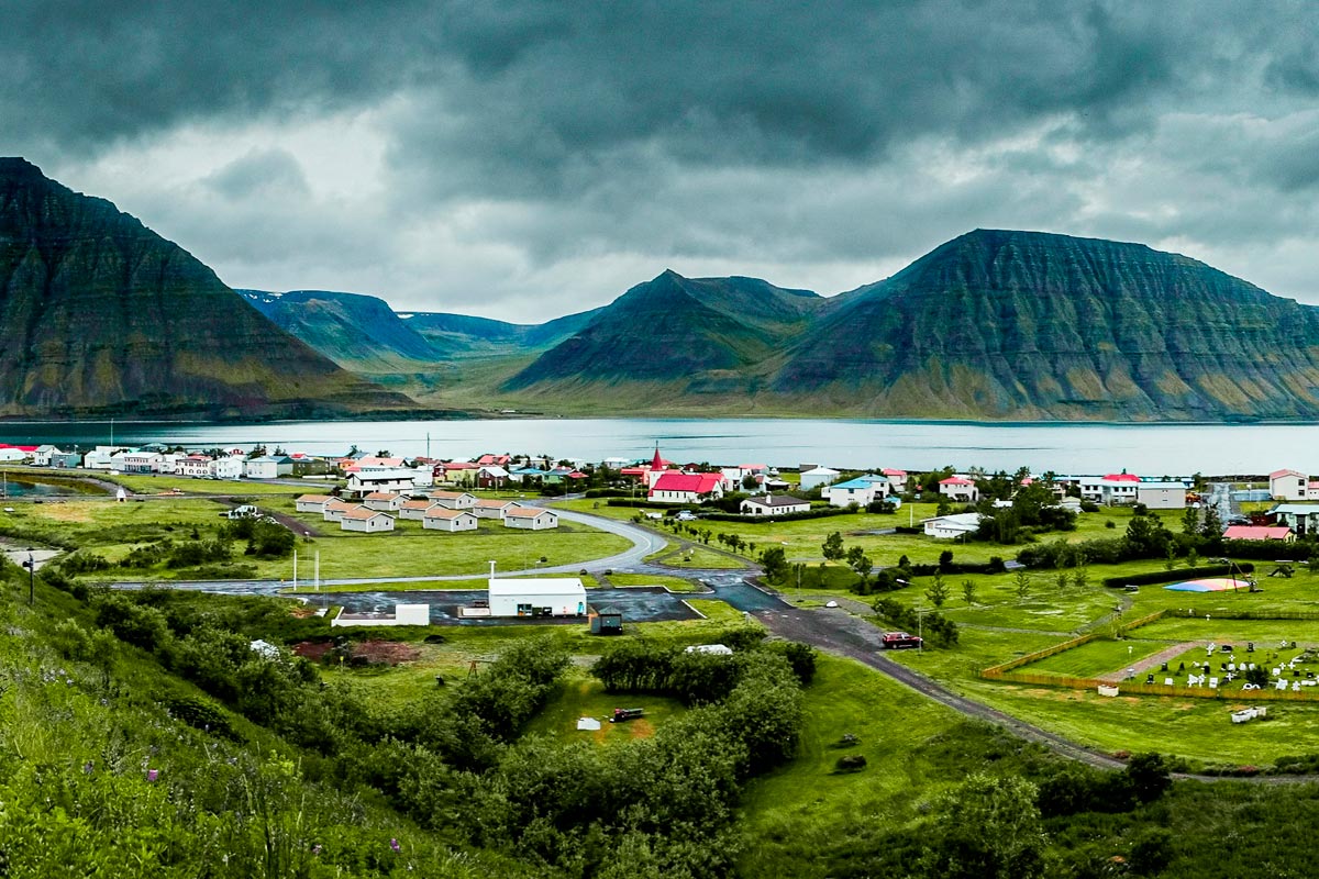 Isafjordur, Westfjords. Islanda
