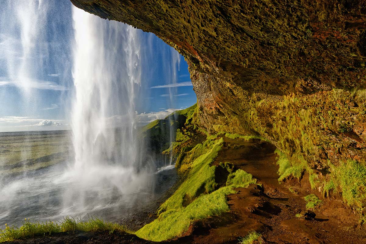 cascata seljalandsfoss islanda meridionale