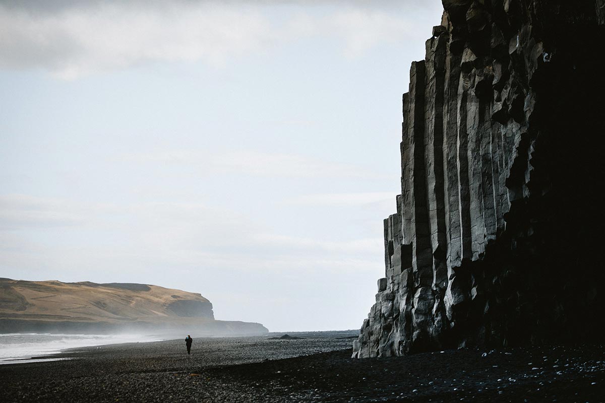 spiaggia reynisfjara islanda meridionale