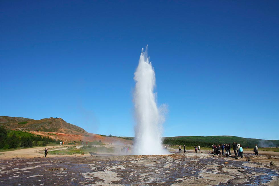 islanda geyser