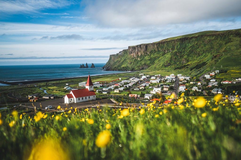 Vík í Mýrdal, Islanda