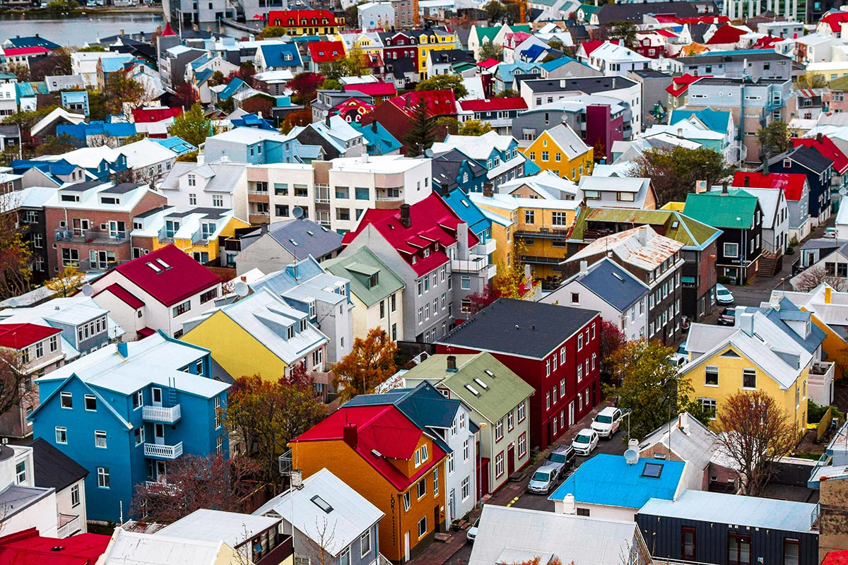 Reykjavik, la capitale d'Islanda