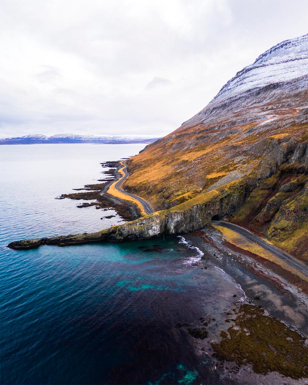 Arnarnessgöng, Westfjords. Islanda