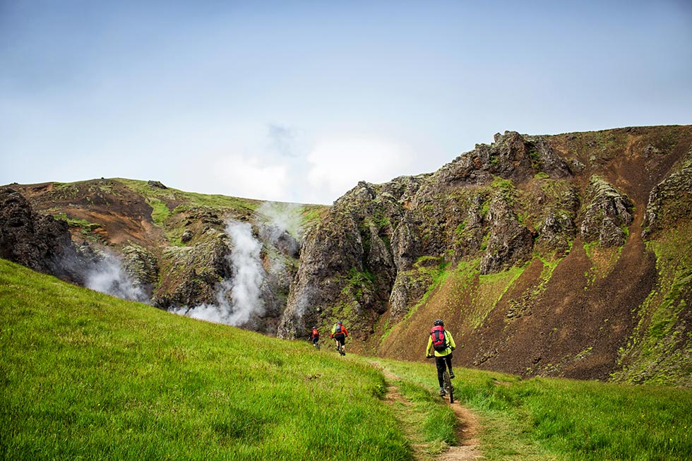 Tour guidati dell'Islanda in bicicletta